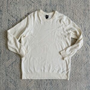 Gap Classic White Sweater Mid-Weight for Layering